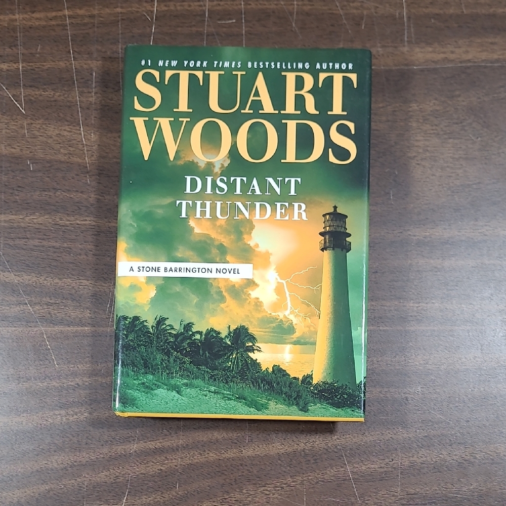 Distant Thunder by Stuart Woods Hardcover Book